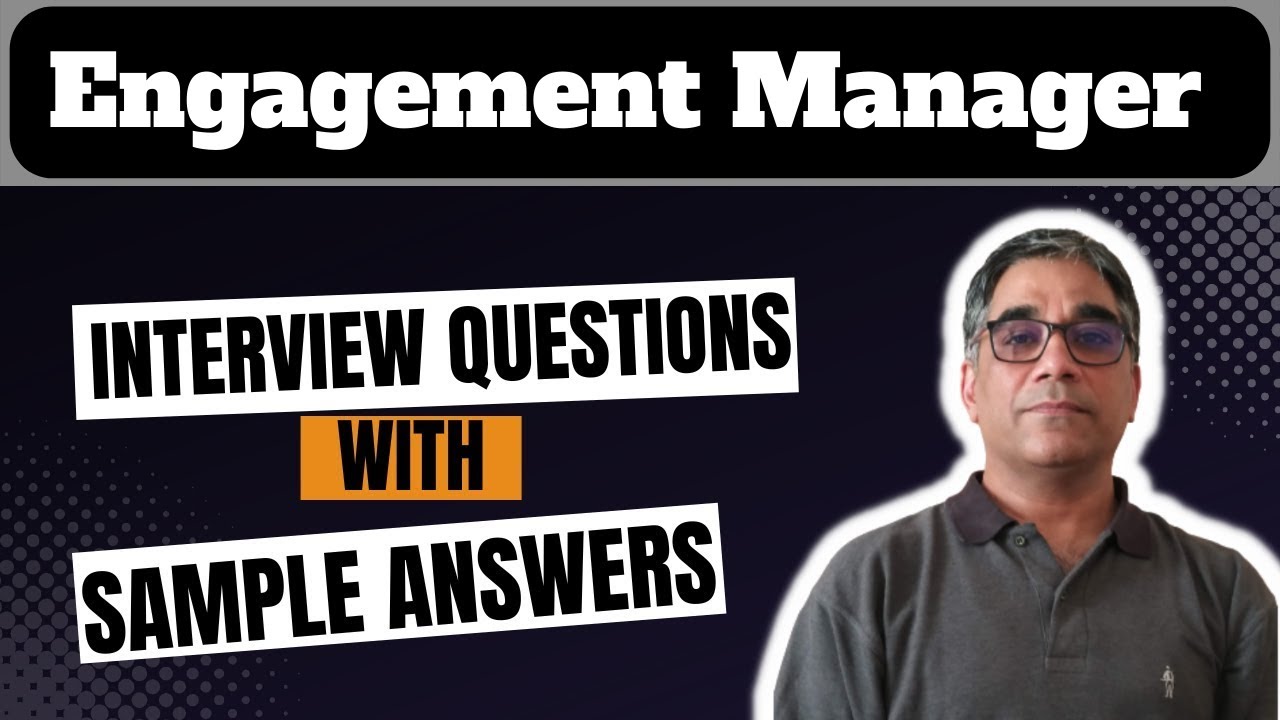 Senior Engagement Manager Amazon Interview Questions I Engagement Manager interview