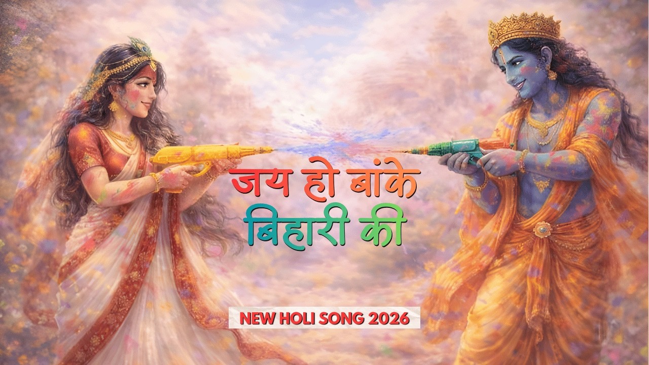 Jai Ho Banke Bihari Ki | Best Vrindavan Holi Song 2026 | New Holi song | Holi song