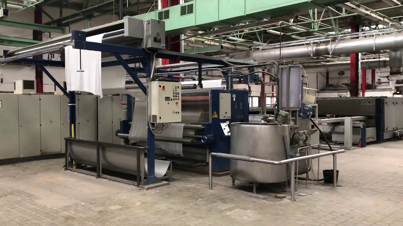 Babcock Stenter for knitted fabric