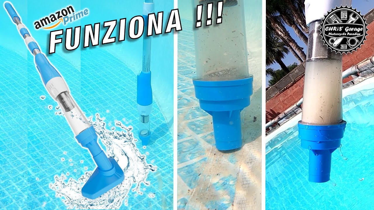 Aspiratore Piscina Ricaricabile PoolyPoly 💦 | Funziona ? Scopriamolo insieme nel video !!!