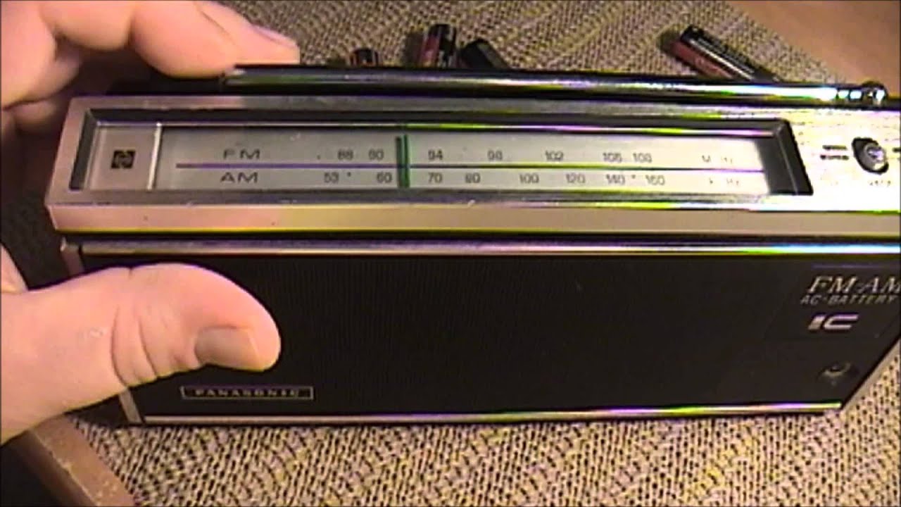 Panasonic RF-581 Transistor Radio from 1973