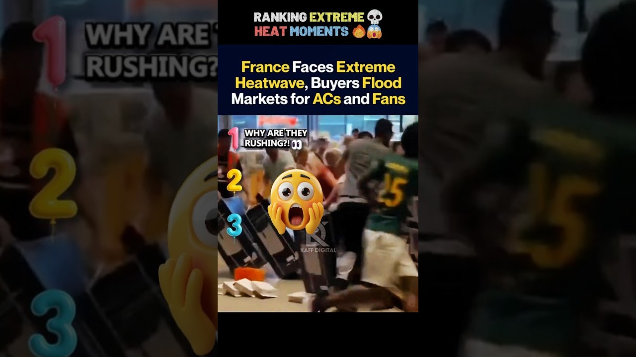 RANKING THE CRAZIEST EXTREME WEATHER MOMENTS... 🥵🔥#europe#extremeweather#extremeheat#heatwave#funny