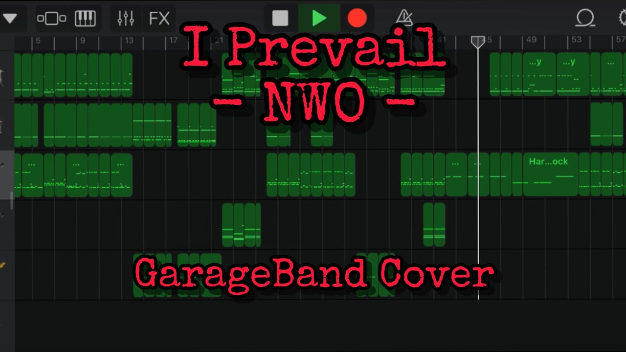 NWO - I Prevail | GarageBand Cover