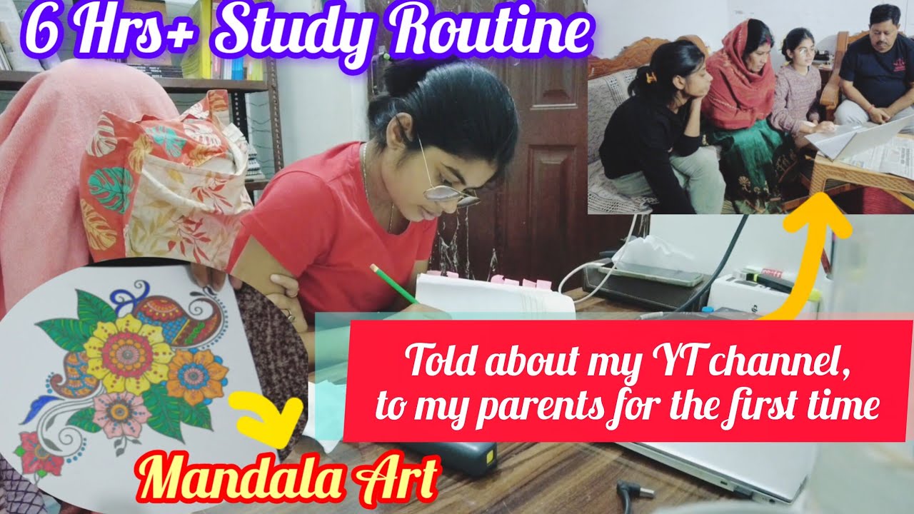 UPSC Aspirant Daily Routine | Productive Study Vlog📚with Family Moments🧿 |UPSC Study Vlog|