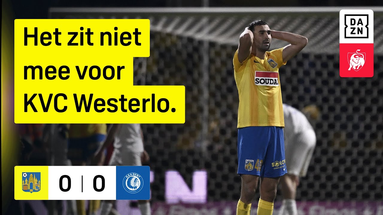 Ongelukkig KVC Westerlo kan niet winnen in eigen huis. 🏟️🐈&zwj;⬛ #WESGNT