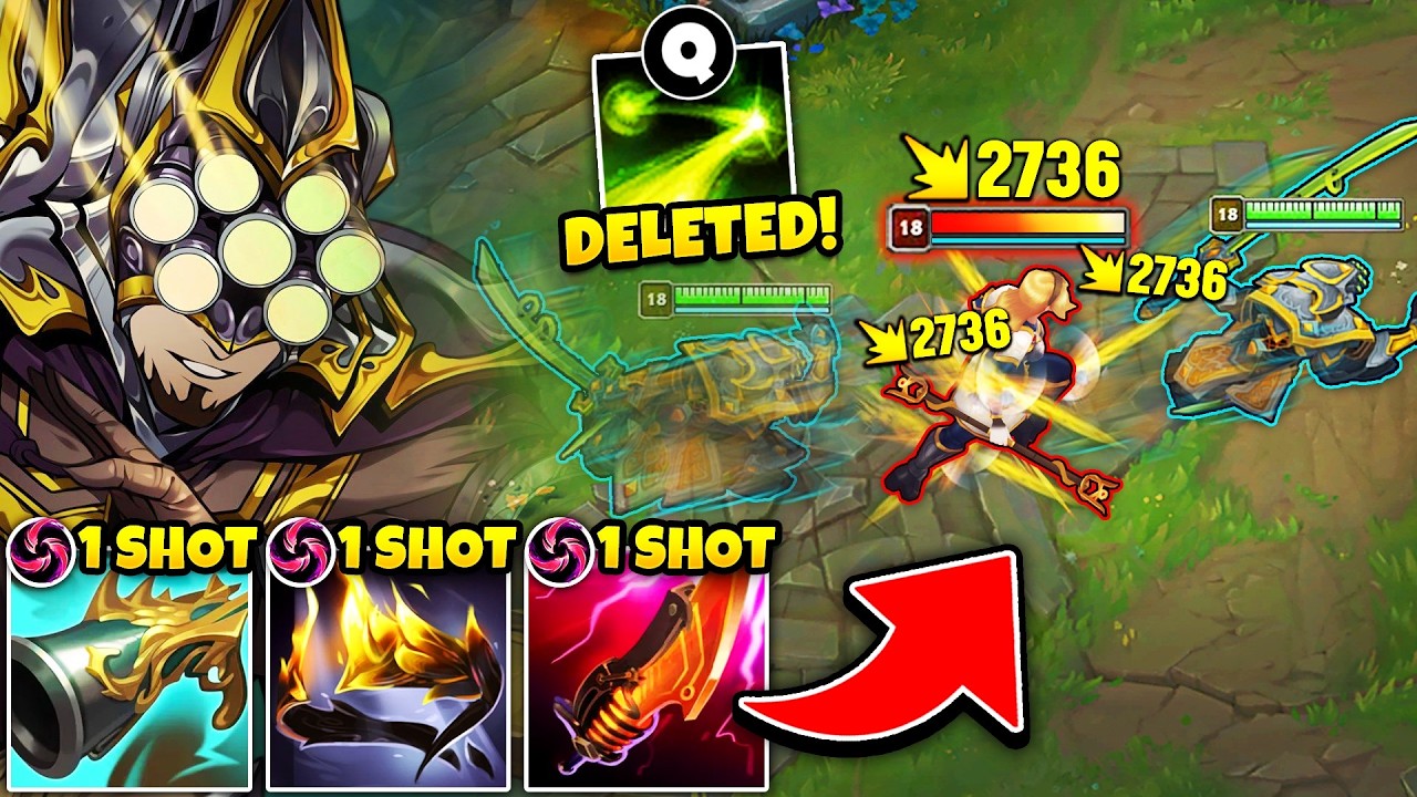 Master Yi but I'm mid lane and insta kill them with my Q! (THIS IS SO UNFAIR)