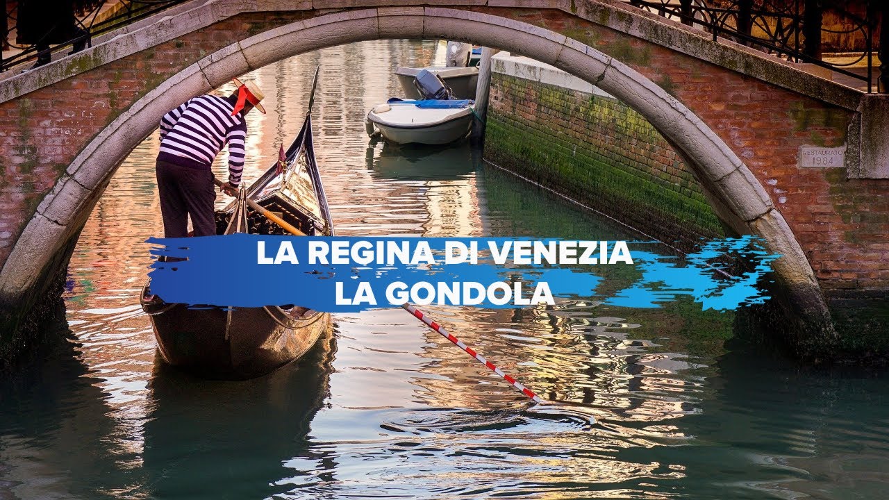 La gondola la regina di Venezia