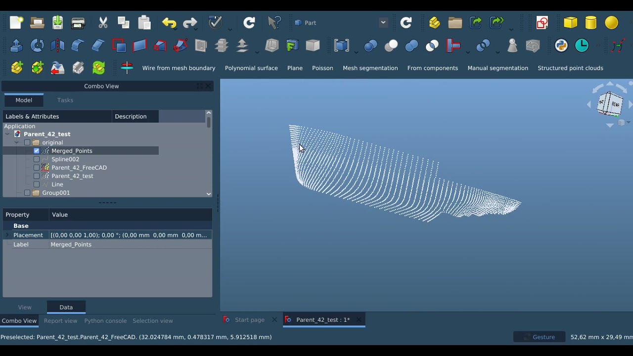 Tips no. 1: Freeship to FreeCAD hull