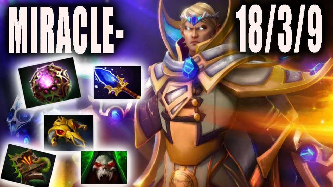 Miracle- Dota 2 [Invoker] Ranked Game - 18/3/9