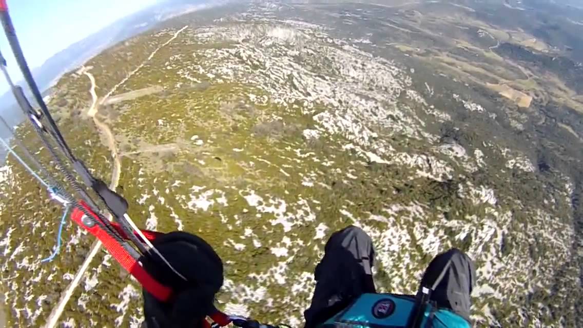 parapente  debutant  la SERANNE