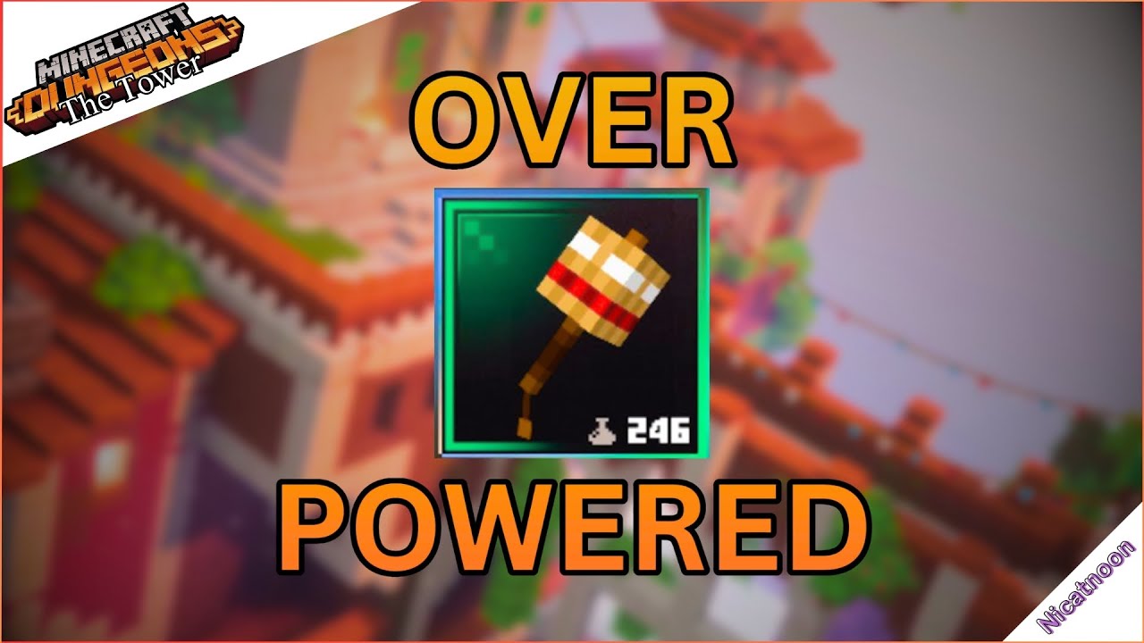 This Is The STRONGEST Artifact In Minecraft Dungeons