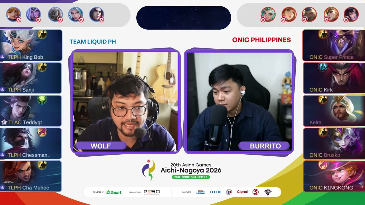 Day 2 TLPH vs Onic Game 1