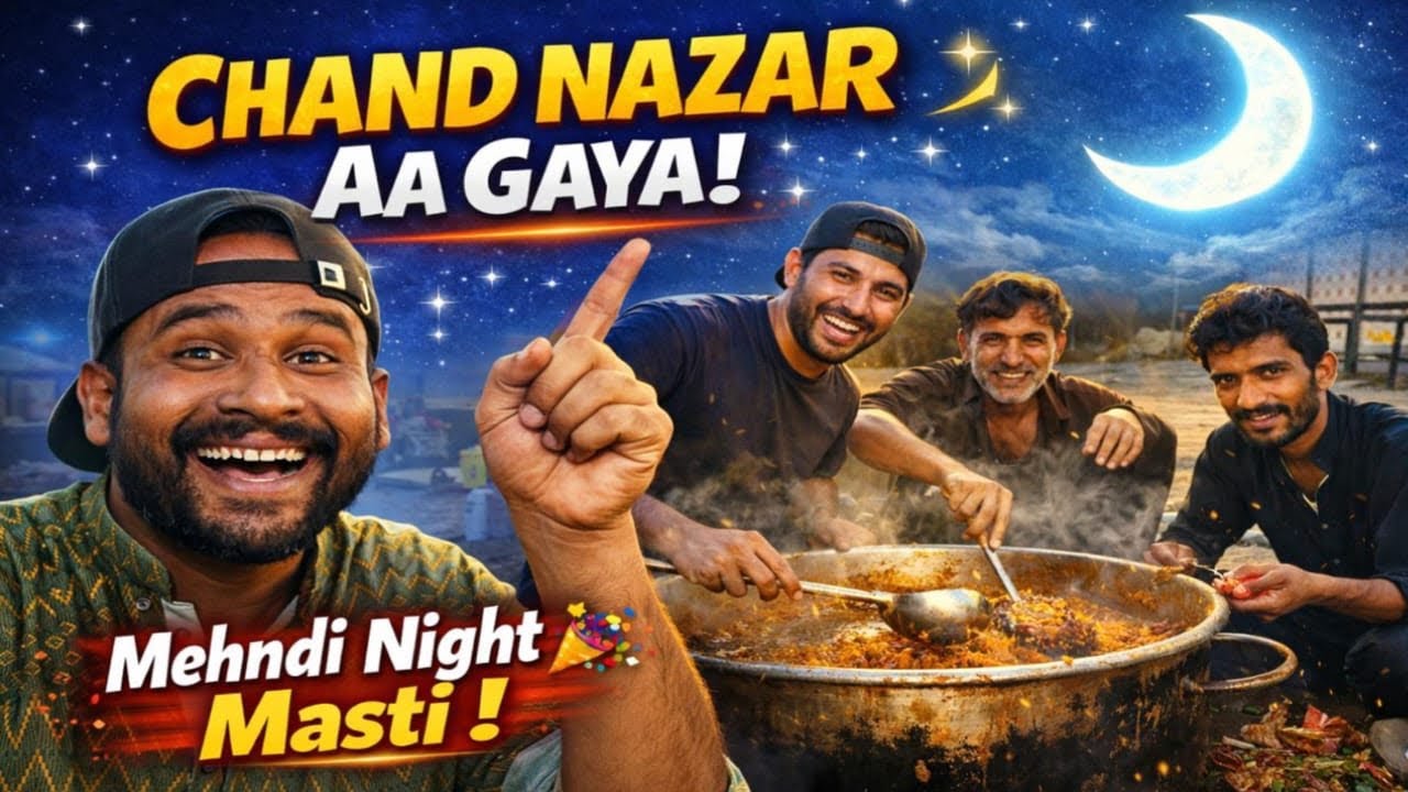 Chand Raat Party Mood 🌙 Mehndi Ka Bada Order 