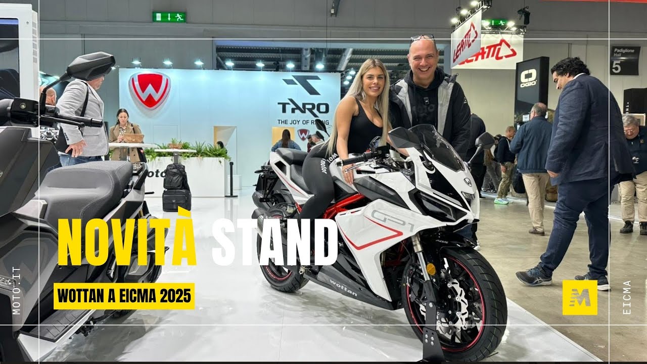 Wottan e Eicma 2025: una gamma sempre più completa tra scooter e una sportiva 125