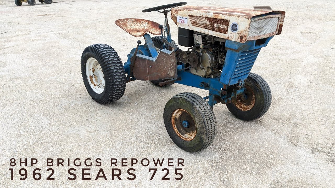 1962 David Bradley 725  tractor repower