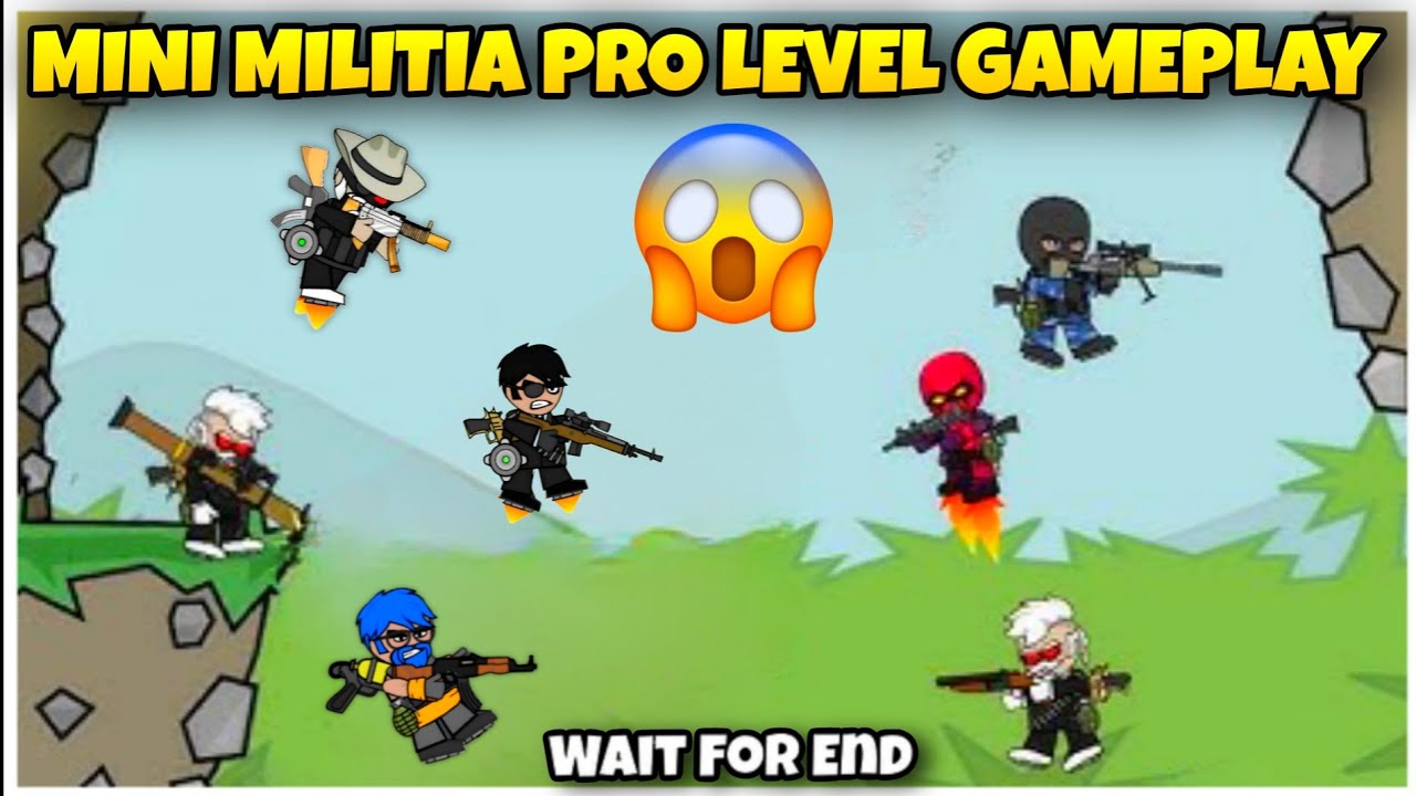 DAY-314 | MINI MILITIA PRO LEVEL GAMEPLAY🔥 | MINI MILITIA CLASSIC GAMEPLAY #minimilitia#da2#trending