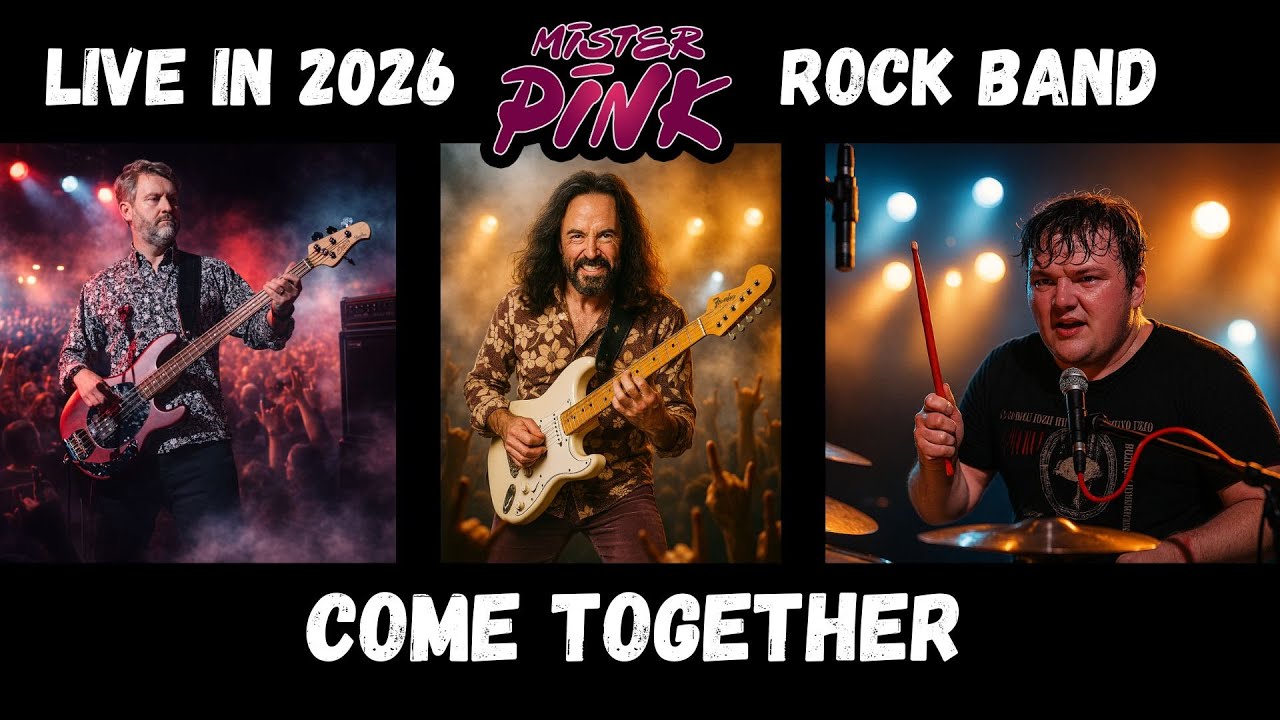 Come Together by The Beatles played by Mister-Pink Rock Band Playing Live in 2026 in Burnham Market