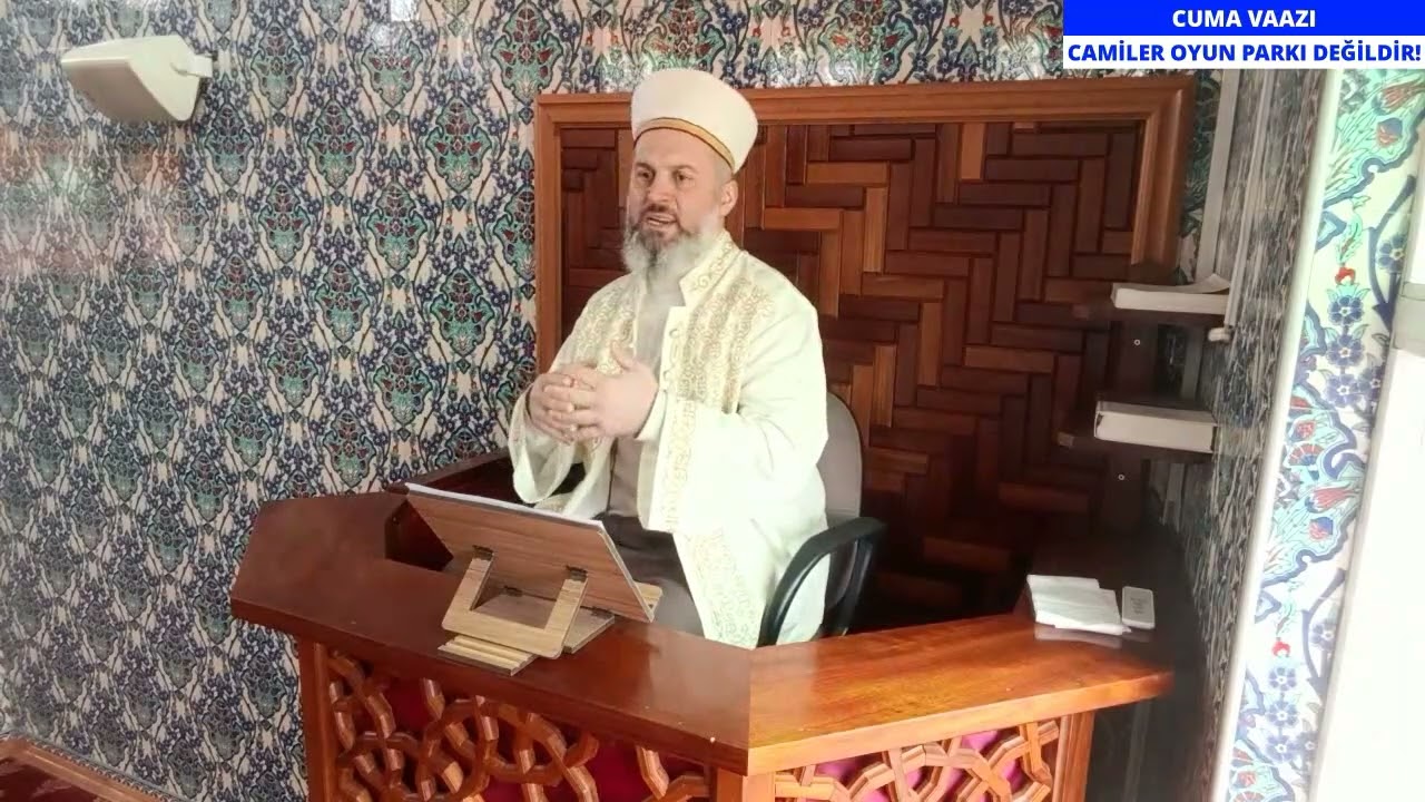 CUMA VAAZI | CAMİLER OYUN PARKI DEĞİLDİR! #ramazan2026 #ramazan #cami #mescid 