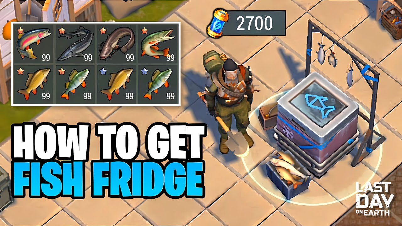 HOW TO GET FISH FRIDGE (NEW STORAGE) - Last Day on Earth: Survival
