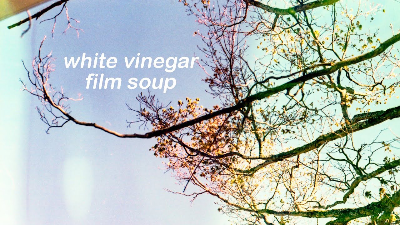 white vinegar film soup