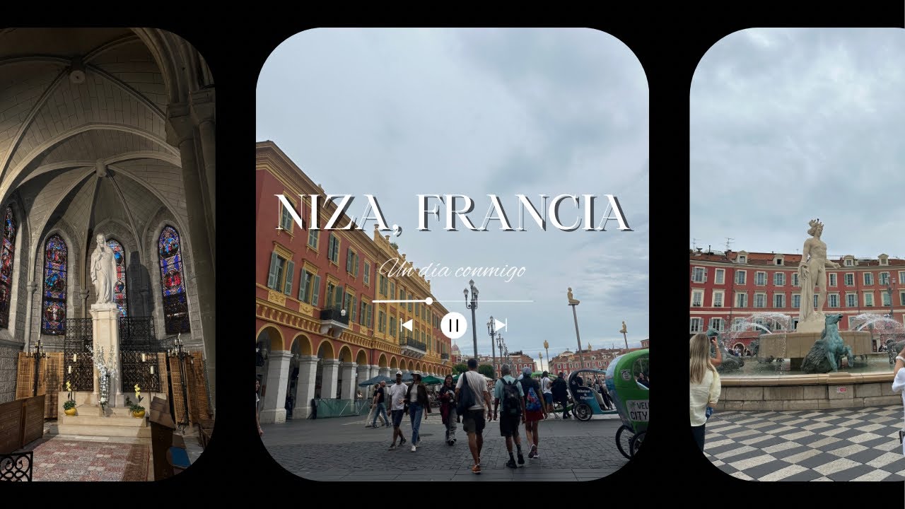 Un dia en Niza, Francia