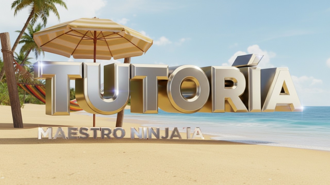 TUTORÍA MÉTODO MAESTRO NINJA IA