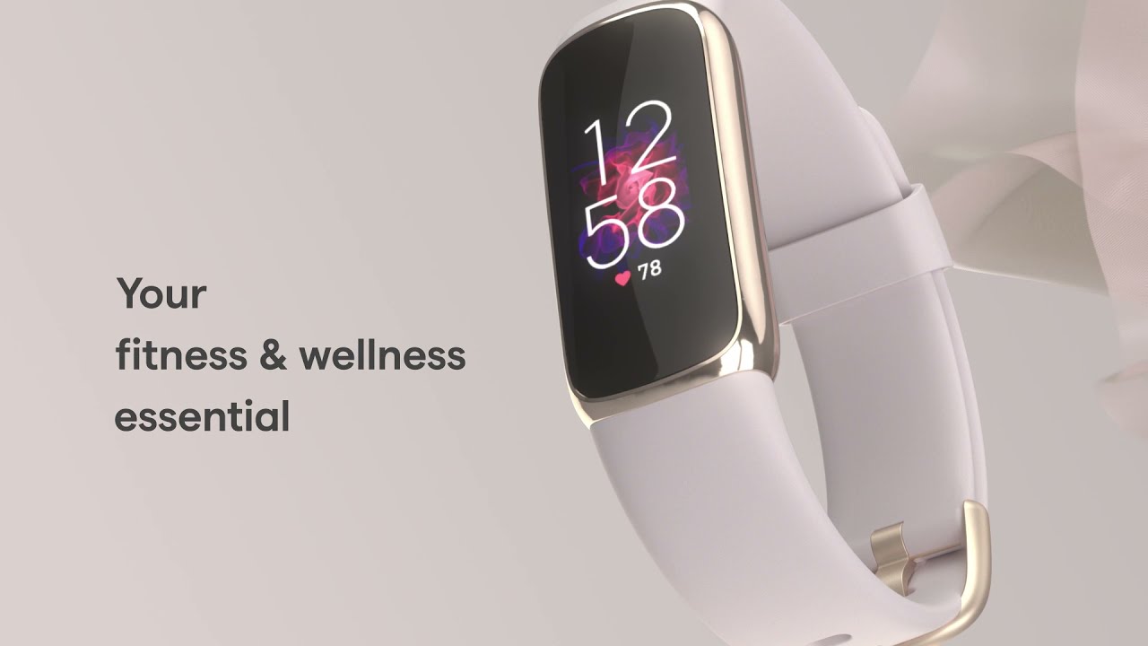 Fitbit Luxe Fitness & Wellness Tracker: Style That Moves With You.