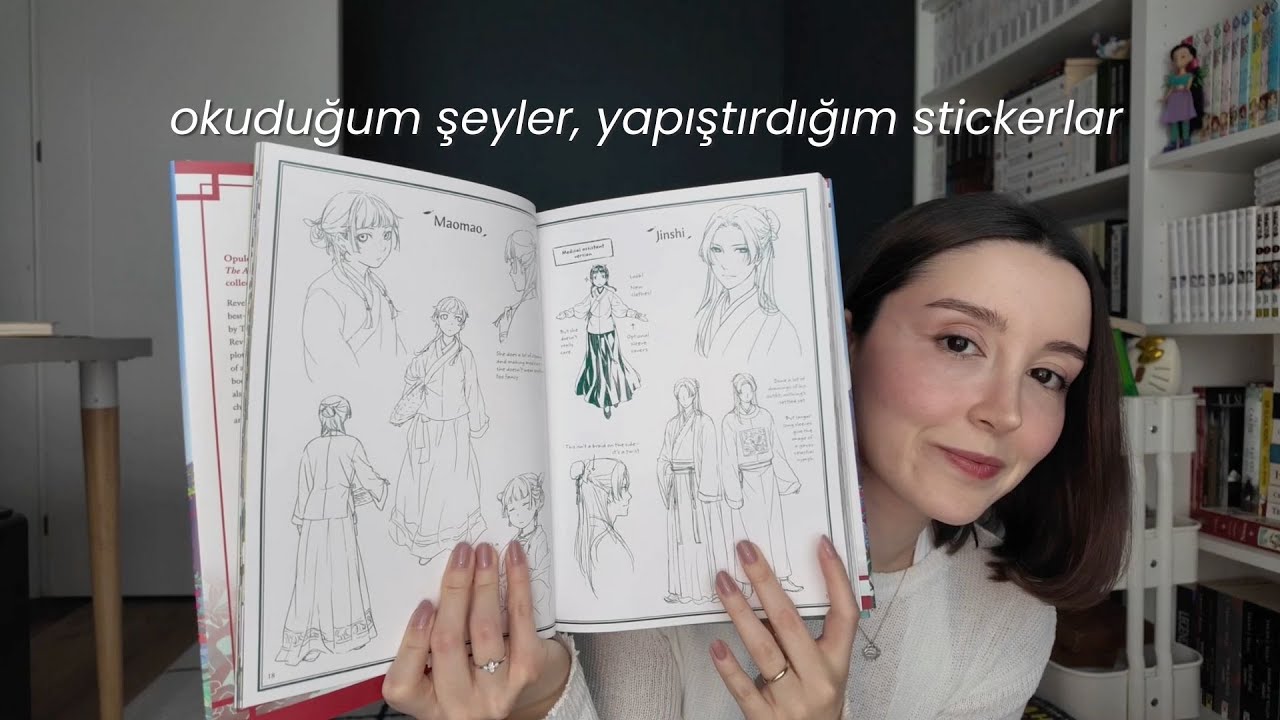 okuduğum şeyler, yapıştırdığım stickerlar
