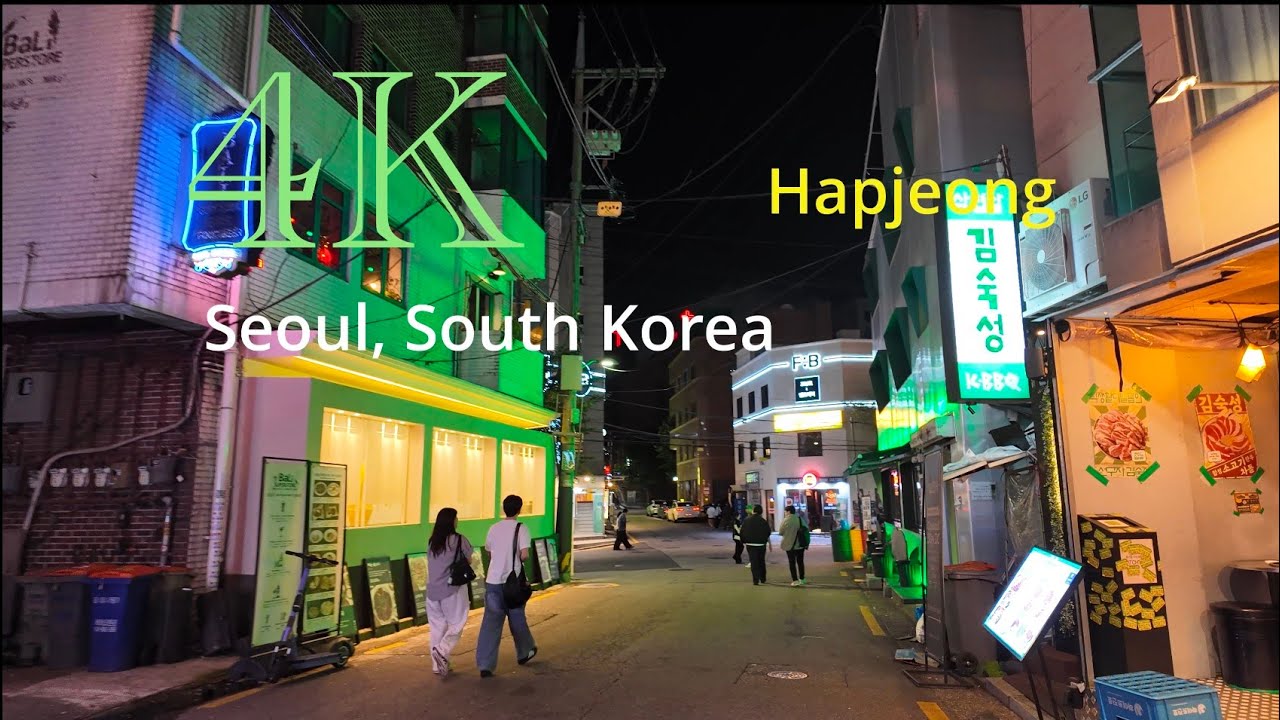 [SomeWhereMove] Seoul Evening Vibes Part 1: Hapjeong Restaurant & Café Streets | July 21, 2025