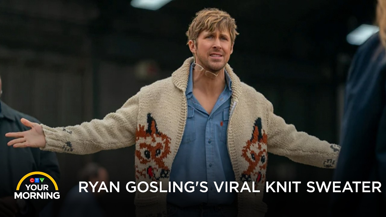 The Canadian Company Behind Ryan Gosling's Viral Knit Sweater | Your Morning