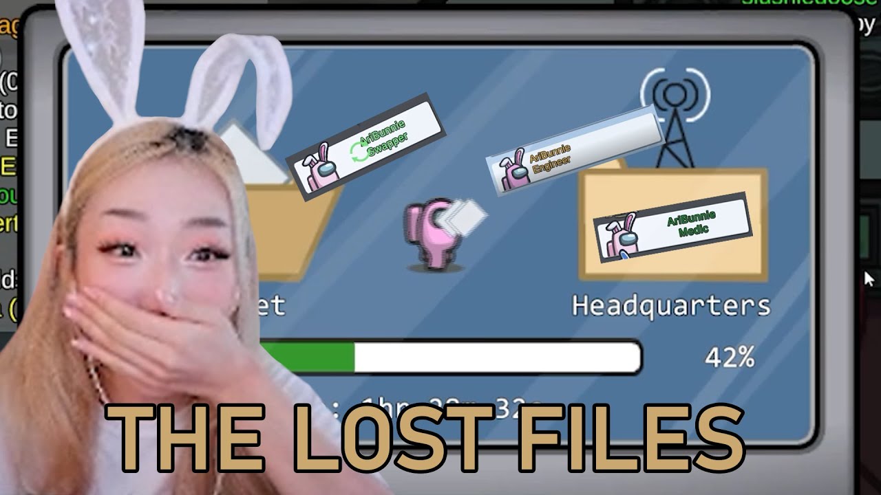 THE LOST FILES | Among Us Town of Us | AriBunnie