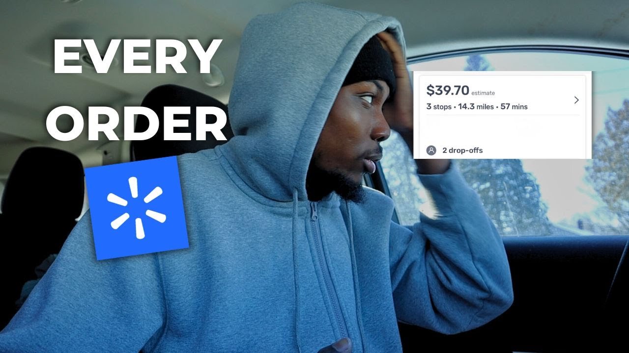 Taking Every Walmart Spark Order How Much can i make?