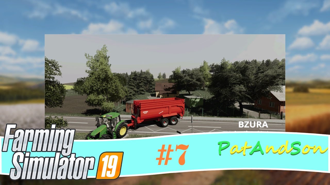 Bzura 🌍 Map Test #7 Farming Symulator 19 🚜
