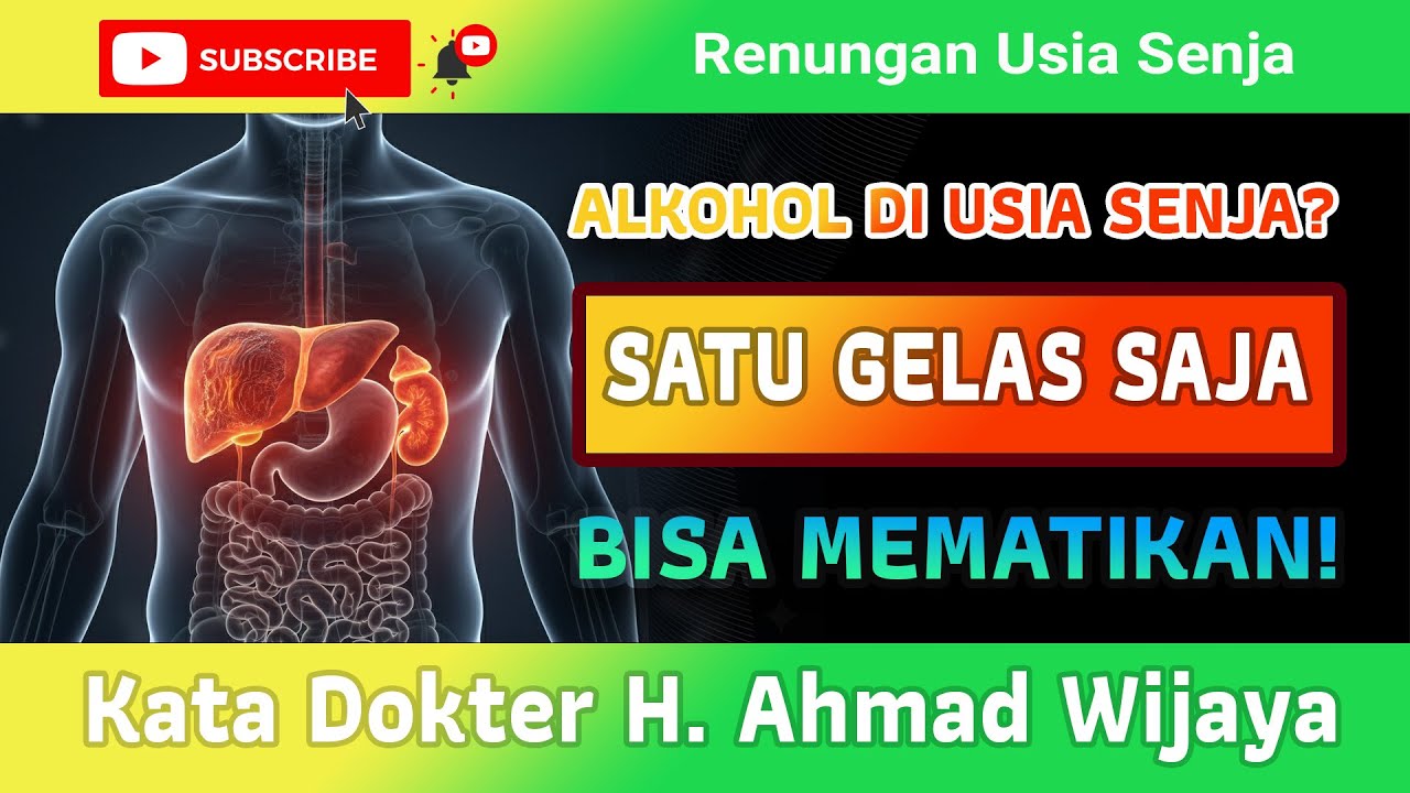 Jangan Salah! 1 Gelas Alkohol BISA Mematikan di Usia 65+ | Renungan Usia Senja