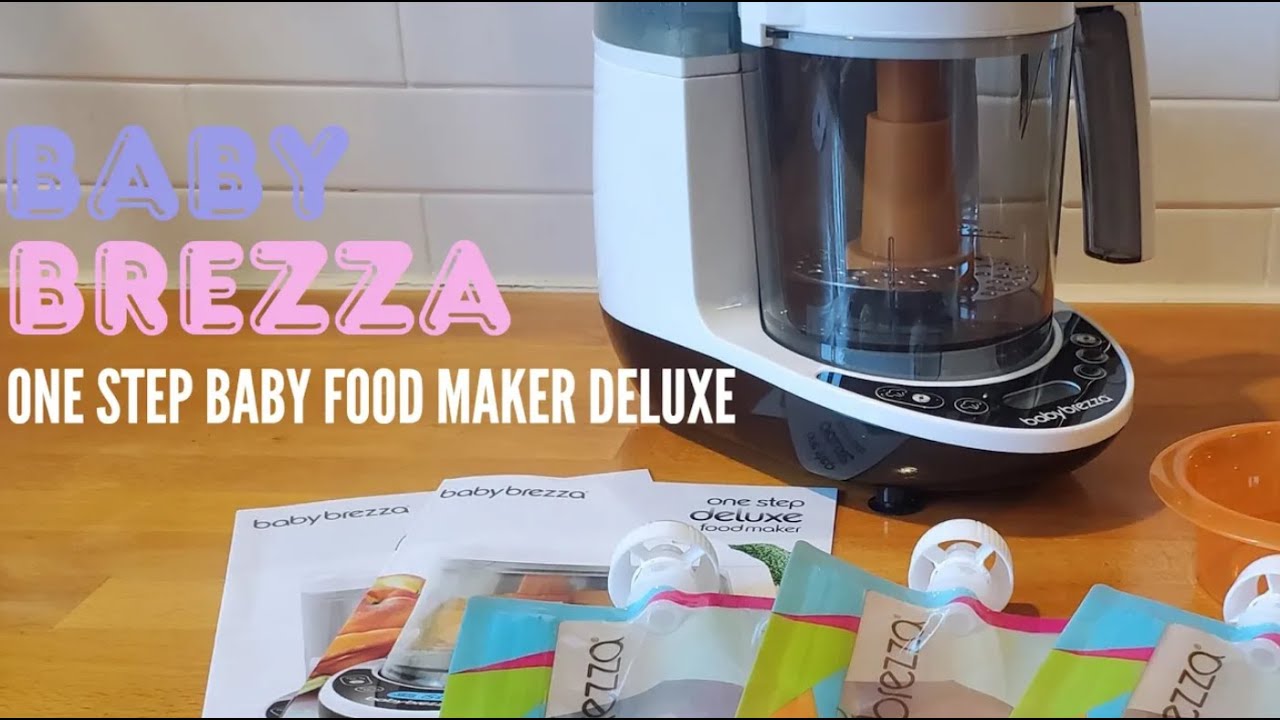 Unboxing & Testing: Baby Brezza One Step Food Maker Deluxe - Mommyhood101