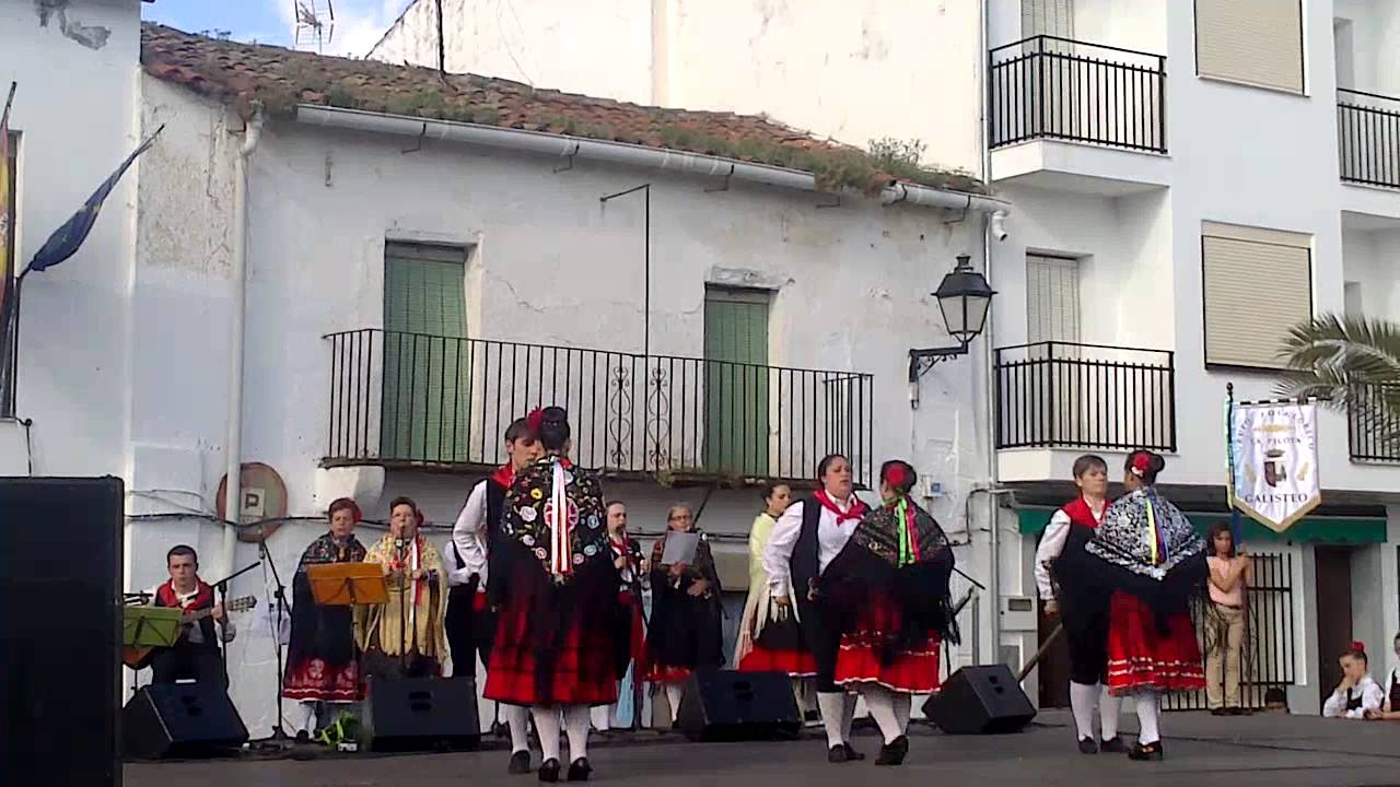 La carta GRUPO FOLKLÓRICO LA PICOTA (Galisteo) Cáceres