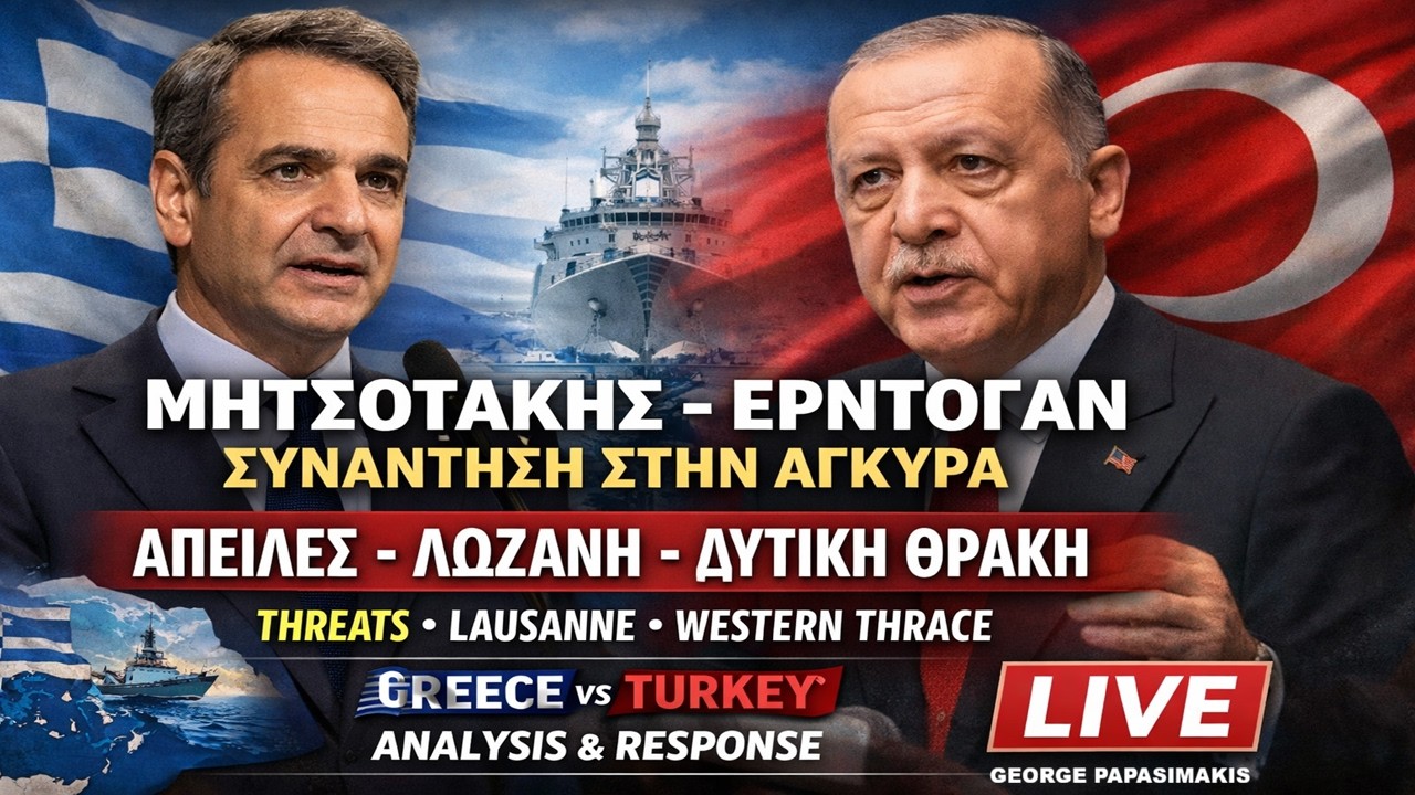 Μητσοτάκης–Ερντογάν στην Άγκυρα: Δηλώσεις για απειλές, Λωζάνη & η απάντηση της Ελλάδας LIVE