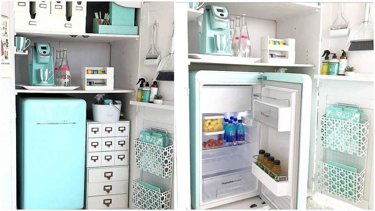 Office Organization |  How To Create A Kitchenette For Your Home Office