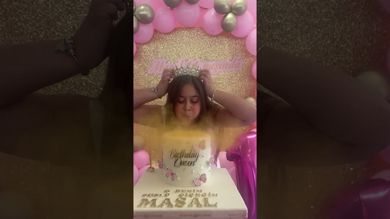 Akım Ta&ccedil;lı simli pasta#viral_video#birthday#brithdaycake#kız&ccedil;ocukoyunları#viralshorts#viralpasta#