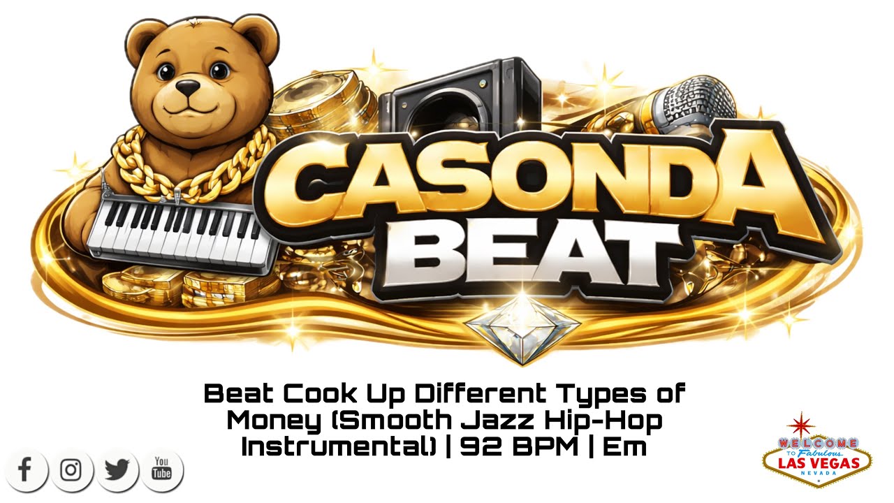 Beat Cook Up Different Types of Money (Smooth Jazz Hip-Hop Instrumental) | 92 BPM | Em