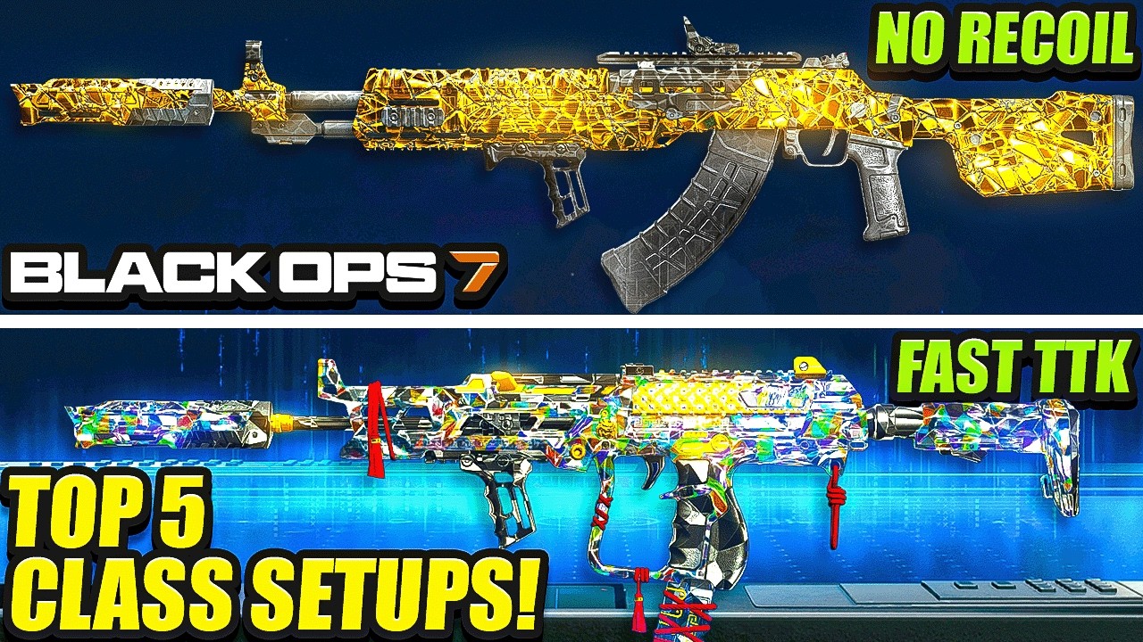 BLACK OPS 7: 5 ЛУЧШИХ МЕТОВЫХ СБОРОК ПОСЛЕ ОБНОВЛЕНИЯ! (Лучшие классы в BO7) Лучшее оружие BO7