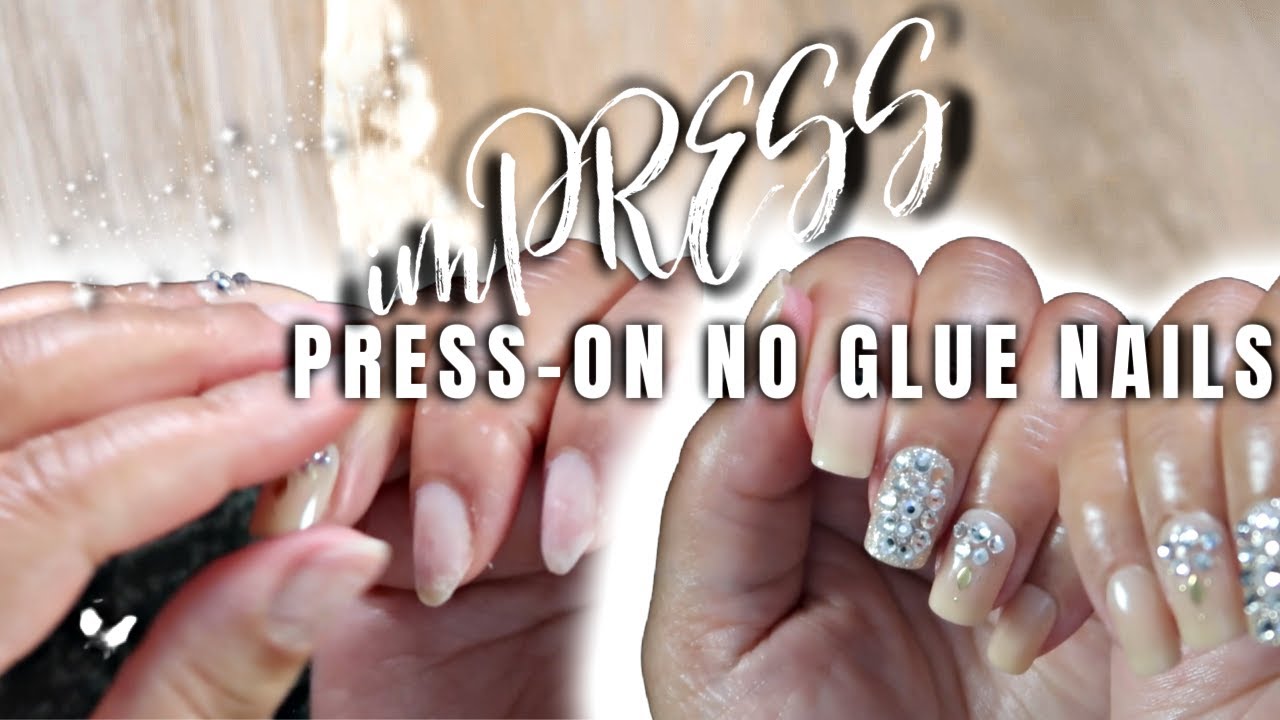 HOW TO APPLY imPRESS NO GLUE PRESS ON NAILS