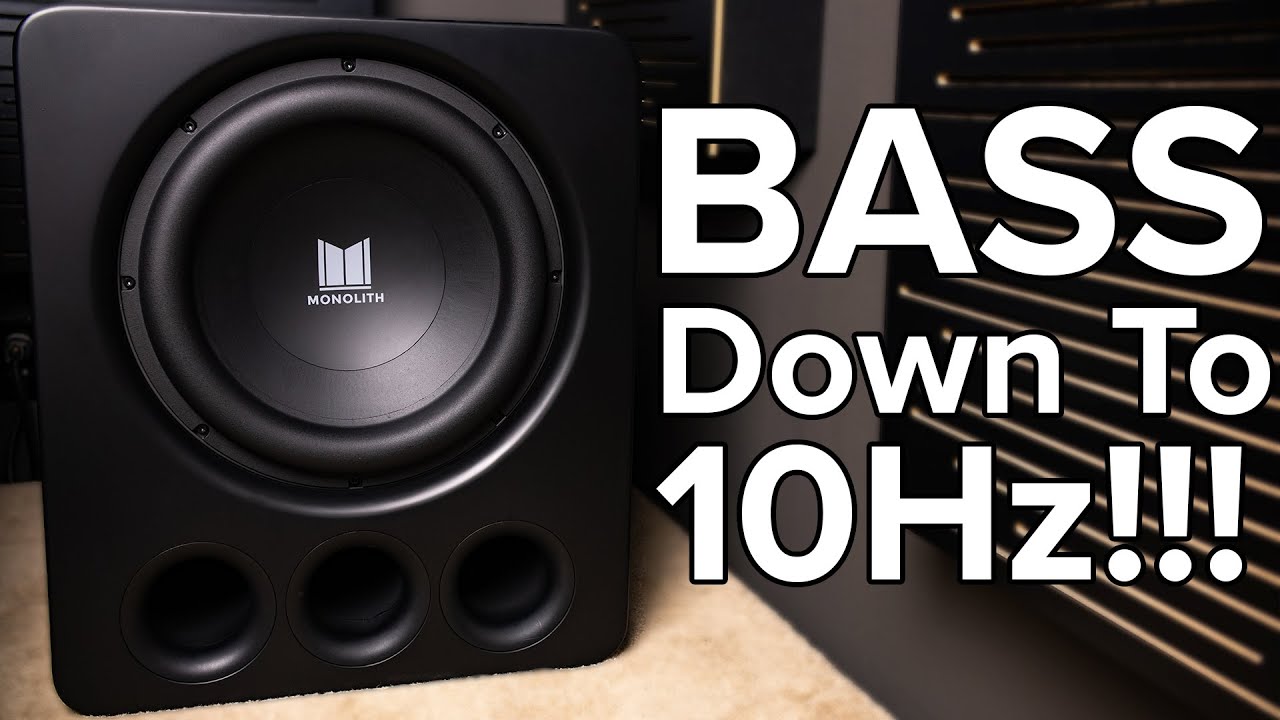 MONSTROUS Bass From 150lb Subwoofer! - Monolith 13 Review