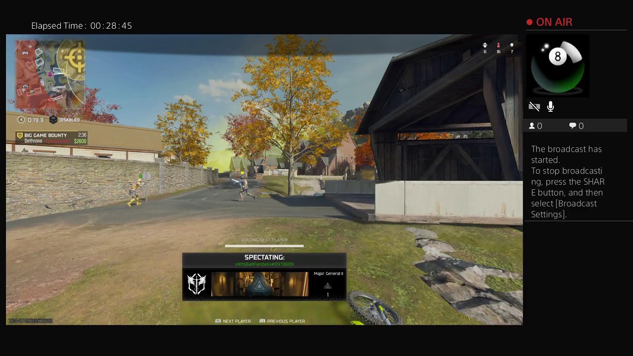FBA-E936's Live PS4 Broadcast