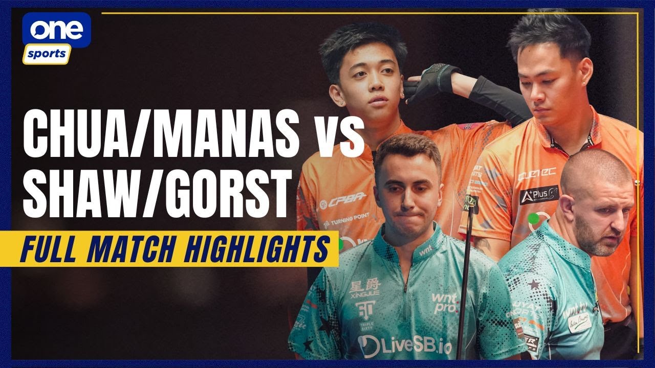 CHUA/MANAS vs. SHAW/GORST | 2025 REYES CUP | HIGHLIGHTS | OCTOBER 17