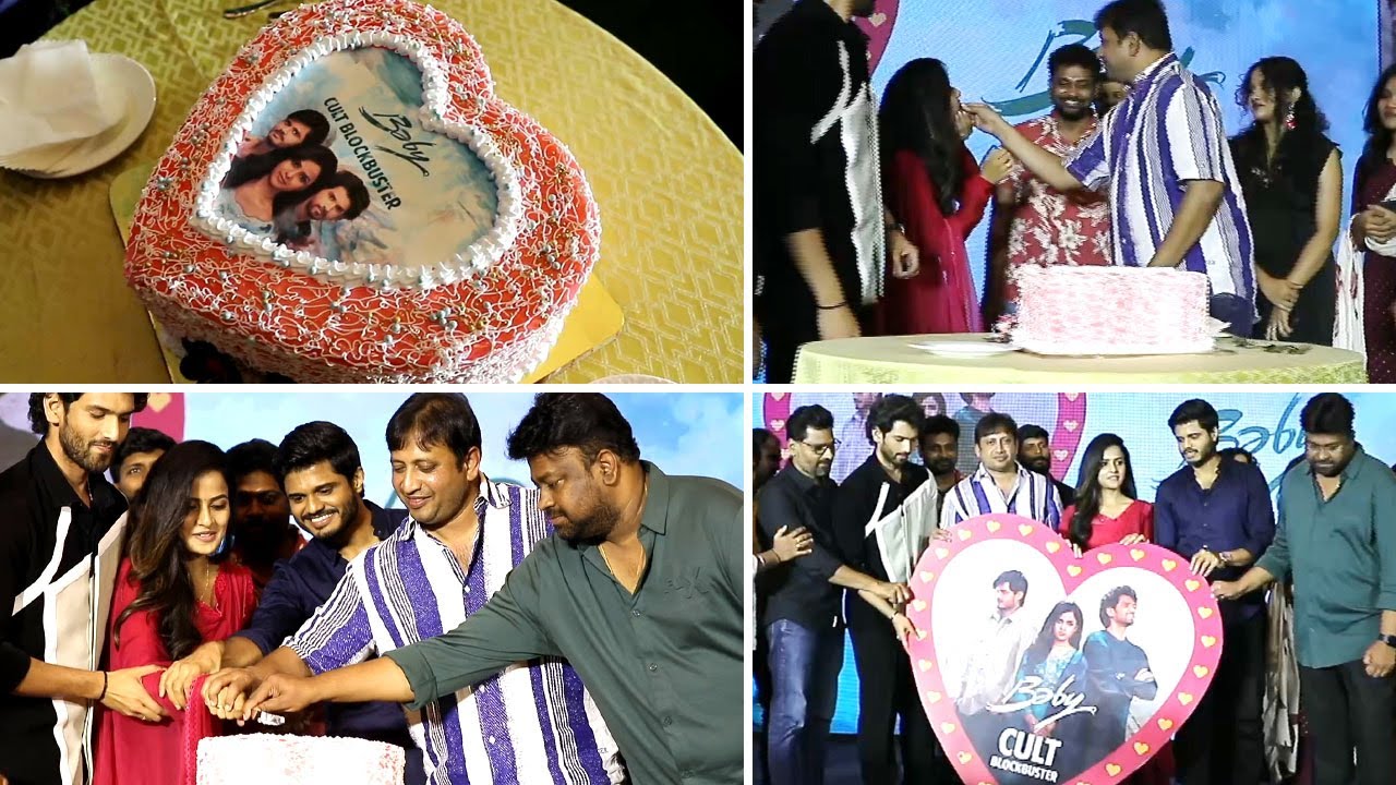 Baby Movie Success Celebrations || Anand Deverakonda, Vaishnavi Chaitanya,Viraj Ashwin || Sai Rajesh
