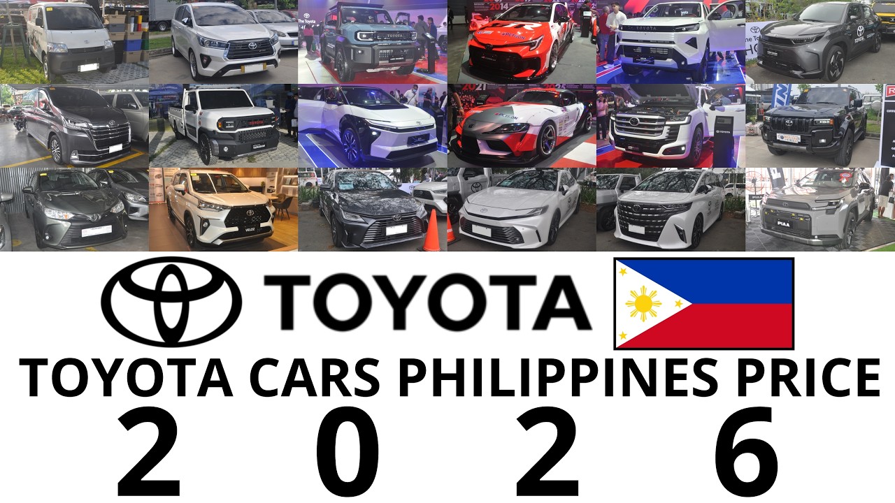 Toyota Cars Philippines Price for 2026 | Land Cruiser FJ, GR Corolla, Hilux & More