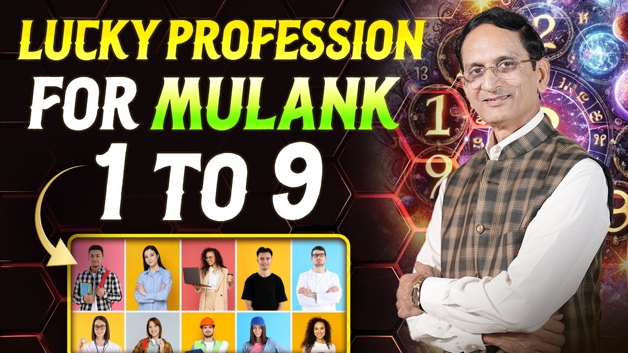 Lucky Profession For Mulank1 to 9 | Powerful Remedy for Your Career | Numerology | Sureender Khurana