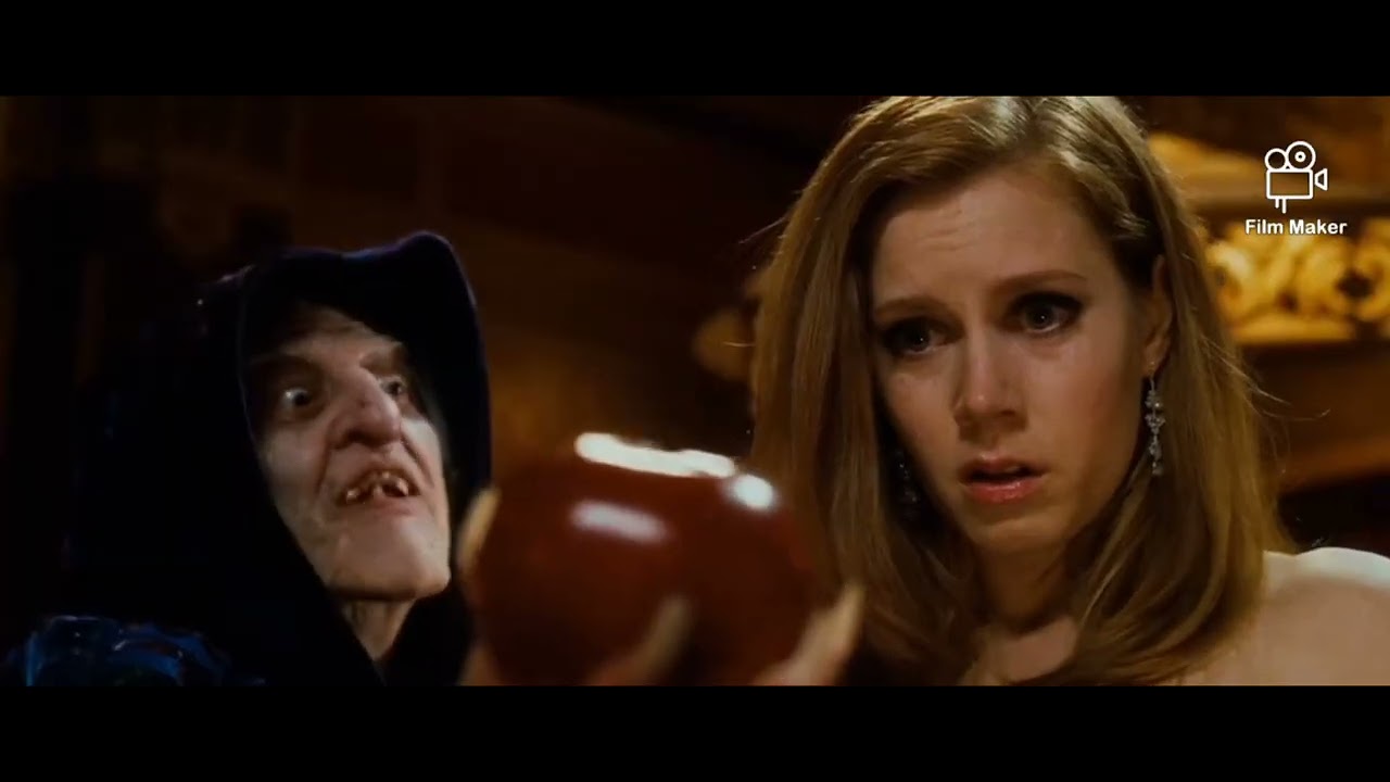 Enchanted (2007) Giselle Eating Poison Apple (Uncut Version)