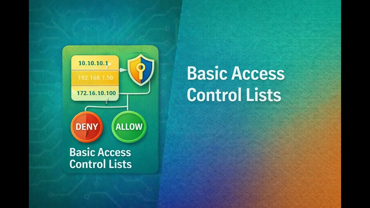 Basic Access Control Lists